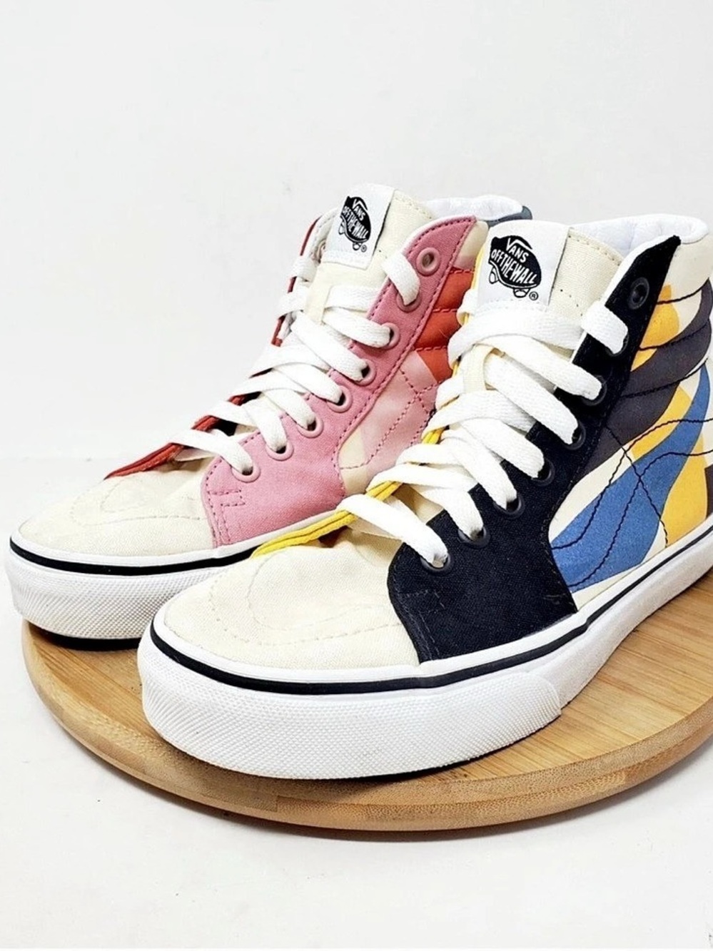 Vans MoMA x Sk8-Hi 'Multicolor / Marc Chagall' High-Top Sneakers US 8 women